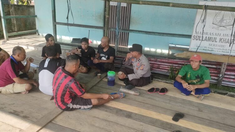 Polsek Serimbu Gencarkan Sambang Warga Demi Wujudkan Kamtibmas Kondusif