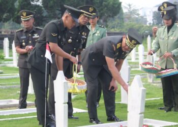 Dispsiad Gelar Ziarah dan Tabur Bunga Rangkaian HUT ke – 75