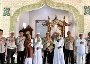 Polsek Mentaya Hulu Laksanakan Safari Sholat Jumat dan Doa Bersama, Dalam Rangka Memperingati Hari Bhayangkara yang Ke-79 Tahun 2025