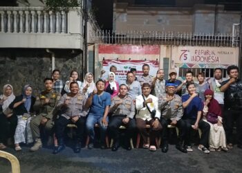 Ngopi Kamtibmas, Cara Humanis Polsek Tambora Bangun Kedekatan dan Keamanan Bersama Warga