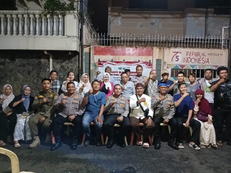 Ngopi Kamtibmas, Cara Humanis Polsek Tambora Bangun Kedekatan dan Keamanan Bersama Warga