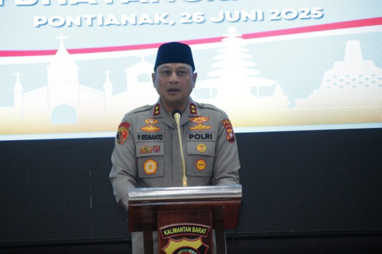 Polda Kalbar Gelar Doa Bersama Lintas Agama, Wujud Syukur Peringati Hari Bhayangkara ke-79