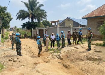 Langkah Kecil untuk Perubahan Besar Satgas Kizi TNI Konga XX-V MONUSCO beserta Staff MSC Logops MONUSCO Laksanakan Recce Visit Perbaikan Jalan di Wilayah Boikene, DRC.