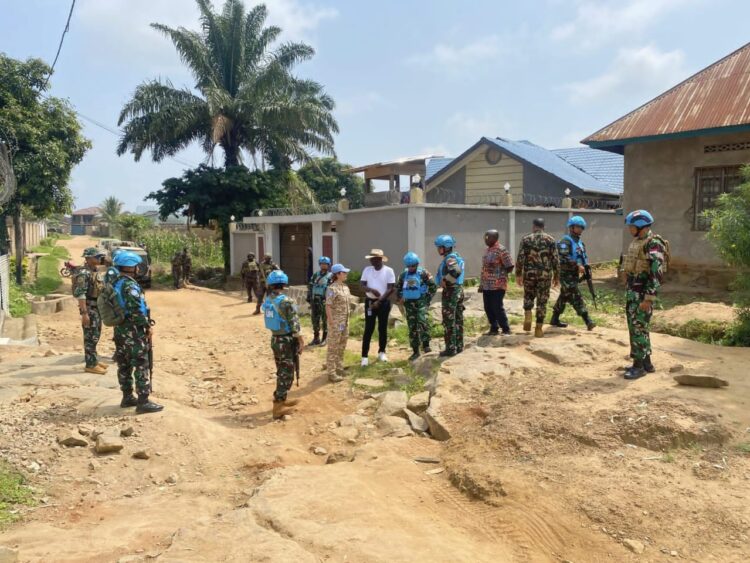 Langkah Kecil untuk Perubahan Besar Satgas Kizi TNI Konga XX-V MONUSCO beserta Staff MSC Logops MONUSCO Laksanakan Recce Visit Perbaikan Jalan di Wilayah Boikene, DRC.