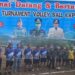 Semarak HUT Bhayangkara ke-79, Polsek Muara gembong Gelar Turnamen Bola Voli Kapolsek Cup