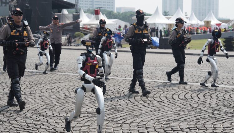 Robot Humanoid dan K9: Mimpi Inovasi Teknologi Polri dalam Syukuran Hari Bhayangkara ke-79