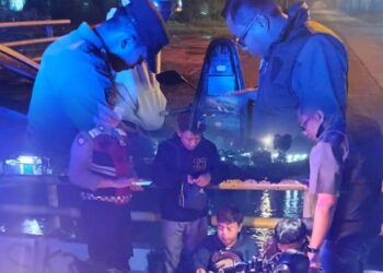 Polsek Cikarang Selatan Gelar Patroli Biru dan Operasi Cipta Kondisi, Satu Motor Tanpa Surat Diamankan