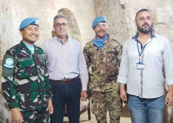 MCOU XXX-O Kenalkan UNIFIL Kepada Pemimpin Lokal Desa Deir Mimas