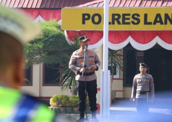 Serah Terima Jabatan Kasi Humas Polres Langkat