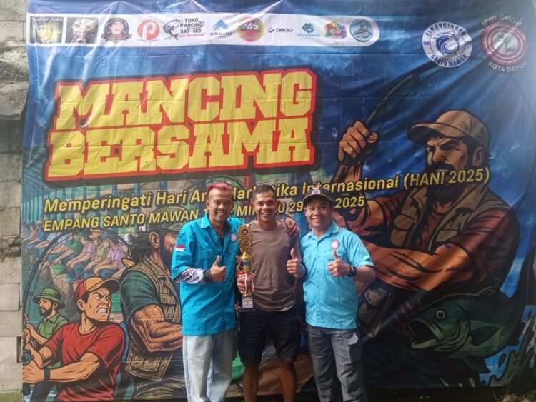 Memperingati HANI ( Hari Narkotika Internasional 2025 ) GMDM Depok Mengadakan Lomba ” Mancing Bersama “