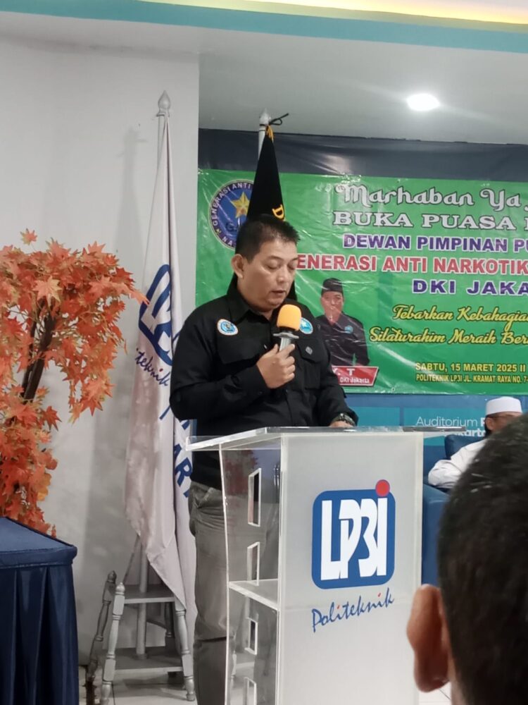 Ketua GANN DPD DKI Jakarta Joy Tarmidi Sampaikan Ucapan Selamat HUT Bhayangkara ke-79 di Silang Monas