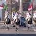 Pasukan Berkuda Putih Sambut Meriah Kedatangan Presiden Prabowo di Istana Arab Saudi