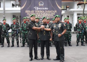Kodim 0818 Gelar Tradisi Sakral, Letkol Inf Danu Prasetyo Resmi Gantikan Letkol Inf Yuda Sancoyo