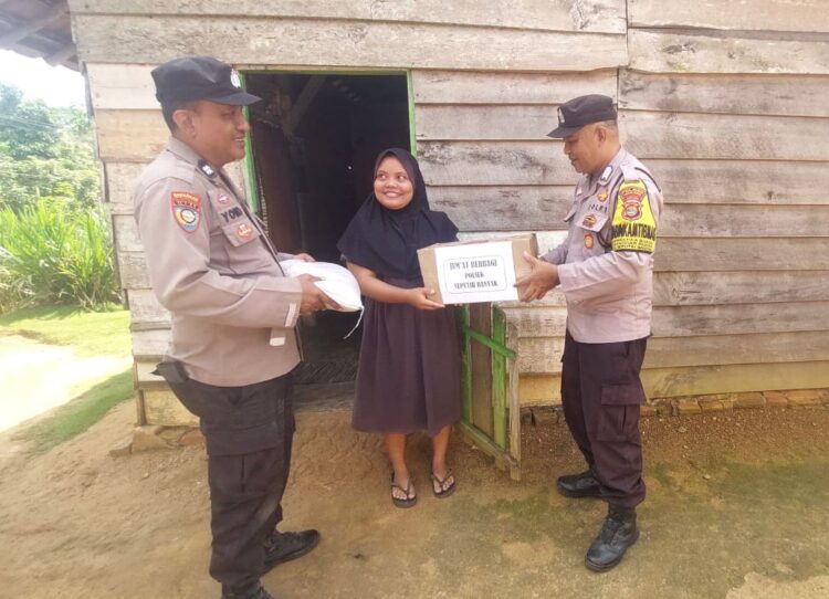 Bakti Sosial Bhayangkara: Polsek Seputih Banyak Teguhkan Komitmen Melayani dan Membantu Masyarakat
