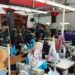 Babinsa Beri Dukungan dan Motivasi Pada UMKM Konveksi Baju Lokal