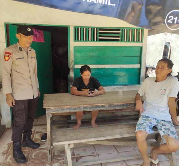 Ngobrol Bareng Warga, Polisii Ajak Jaga Keamanan Bersama”