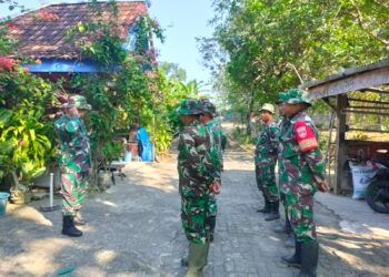 Kodim Boyolali Geber Pra-TMMD Sengkuyung III di Desa Sari Mulyo