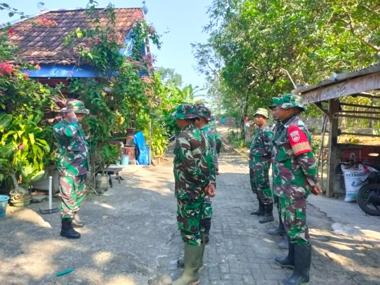 Kodim Boyolali Geber Pra-TMMD Sengkuyung III di Desa Sari Mulyo