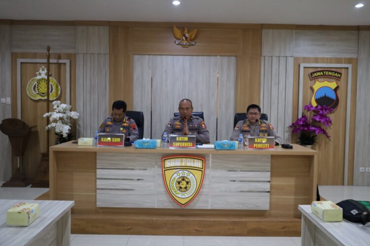 Polda Jateng Dukung Modernisasi Penyidikan, Kapuslitbang Polri Supervisi Implementasi e-MP Dalam Rangka Optimalisasi Pengawasan