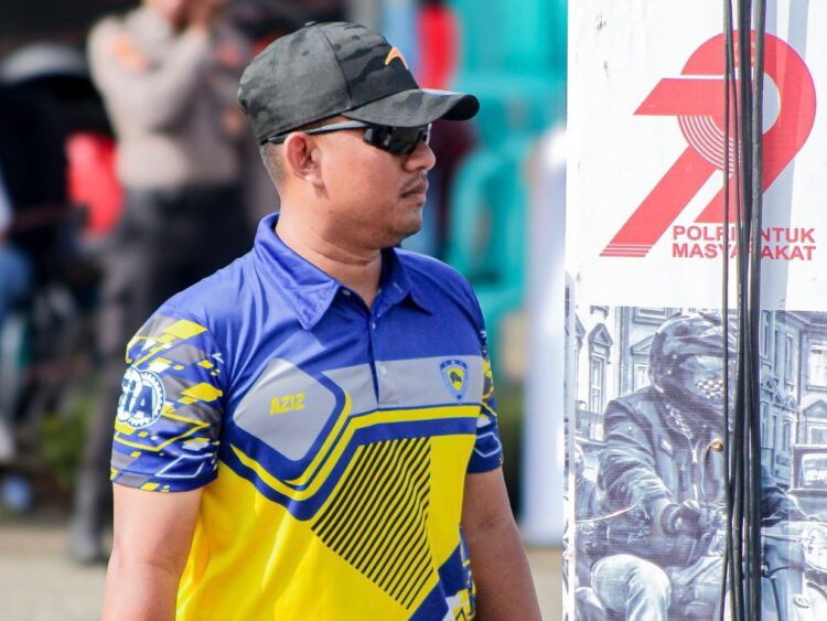 Kali Kedua, Bripka Aziz Ariawan Sukses Pimpin Perlombaan Roadrace Piala Kapolda Sulteng Seri 3 Morowali