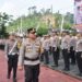 Kapolres Morowali Utara pimpin apel Gelar Pasukan Ops Patuh 2025. Masyarakat diimbau agar patuhi peraturan lalu lintas