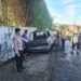 Mobil Pick Up Misterius Hangus Terbakar Di Pringsewu, Polisi : Masih Diselidiki Pemilik dan Sebab Terbakar