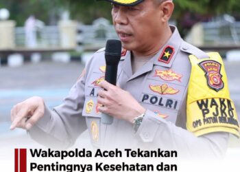 Wakapolda Aceh Tekankan Pentingnya Kesehatan dan Integritas Personal 