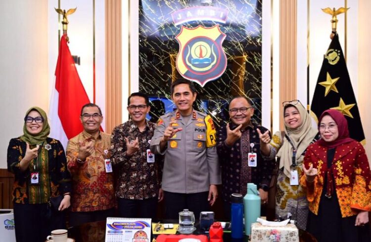 Perkuat Sinergi Pendidikan dan Penegakan Hukum, Kapolda Jambi Terima Audiensi Rektor UNJA