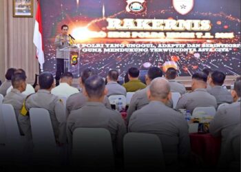 Buka Rakernis SDM Polda Jambi 2025 Kapolda Jambi : Wujudkan Personel Unggul, Adaptif, dan Berintegritas