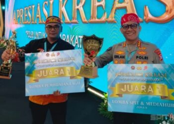 Awarding Day Kreasi Polri, Polda Kalimantan Tengah Sabet 2 Penghargaan Bergengsi 