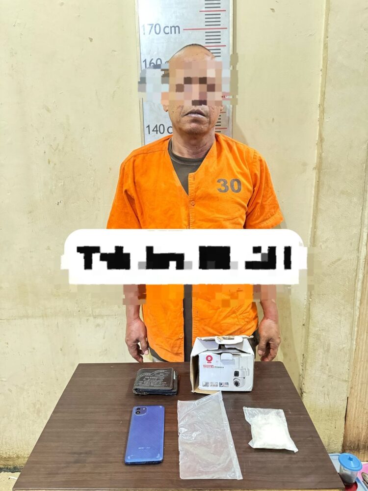 Satuan Resnarkoba Polres Langkat Berhasil Amankan Seorang Pelaku Penyalah gunaan Narkoba Di Kecamatan Gebang