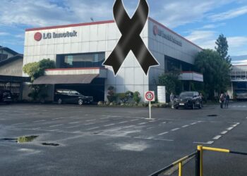 Sudah Akhir Bulan Juli, Karyawan PT. LG Innotek Indonesia Gelar Aksi Pita Hitam, Bentuk Protes Karena Belum ada Kesepakatan Kenaikan Gaji