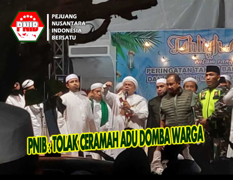 Bentrokan Masa FPI dan PWI di Pemalang, PNIB : Tangkap Rizieq Shihab Biang Provokasi Adu Domba Warga