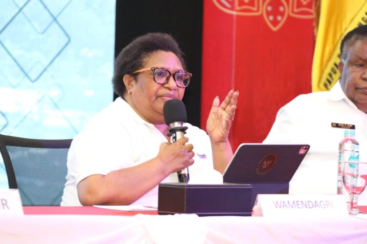Wamendagri Ribka Imbau Pemda Papua Pegunungan Dukung Pelaksanaan Program Strategis Nasional