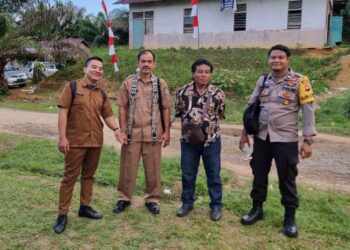 Bhabinkamtibmas Polsek Menjalin Sambang Desa Binaan dan Sampaikan Pesan Kamtibmas