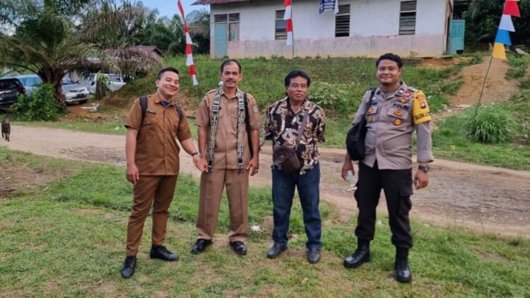 Bhabinkamtibmas Polsek Menjalin Sambang Desa Binaan dan Sampaikan Pesan Kamtibmas