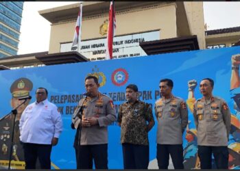 Kapolri Siang Ini Lepas 1.575 Buruh Terdampak PHK dan Angkatan Kerja Baru