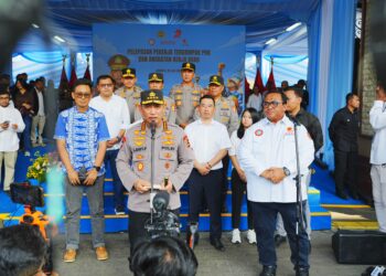 Lepas Buruh Terdampak PHK dan Angkatan Kerja Baru, Kapolri: Kabar Gembira di Tengah Dampak Global