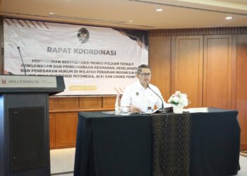 Kemenko Polkam Perkuatan Integrasi Pengawasan dan Keamanan Laut