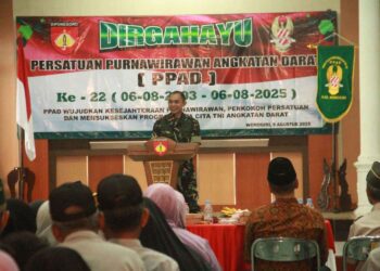 Bupati Dan Dandim 0728/Wonogiri Hadiri Syukuran HUT ke-22 Persatuan Purnawirawan TNI AD