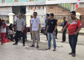 Ahmad Saepudin SE Anggota DPRD dari Fraksi Partai Gerindra Meriahkan HUT RI Bersama Warga Kabupaten Bekasi: