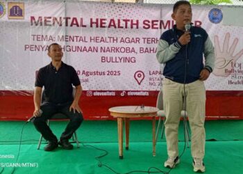 Joy Tarmidi, S.Pd Jadi Narasumber di Seminar Kesehatan Mental yang Digelar Karang Taruna Kebon Kacang