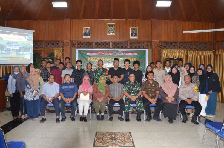 Sasaran Non Fisik, Wadansatgas TMMD Reguler Ke-125 Kodim 0735/Surakarta Berikan Materi Wasbang Dan Bela Negara