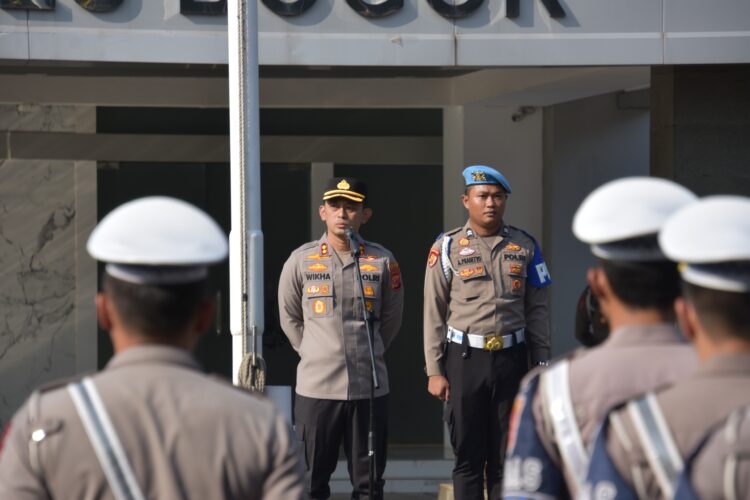 Kapolres Bogor Pimpin Apel Pagi, Sampaikan Pesan Reflektif dan Motivasi Pelayanan