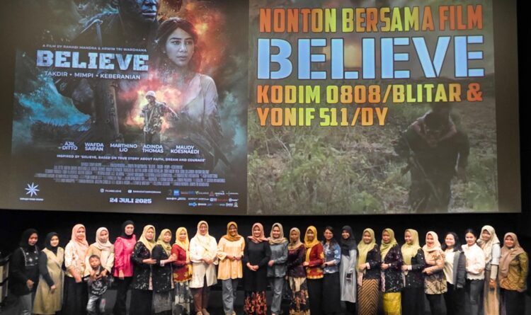 Nonton Bareng “Believe” Inspirasi Edukatif Tumbuhkan Semangat Nasionalisme Guru TK Kartika Jaya Di Blitar