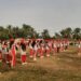 Semangat Kemerdekaan! Babinsa Latih Paskibraka Tabir Lintas Sambut HUT RI ke-80