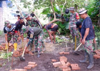 Dibalik Seragam Loreng, Bukti Nyata Pengabdian TNI untuk Rakyat