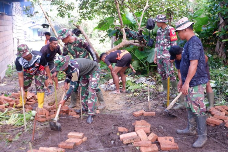 Dibalik Seragam Loreng, Bukti Nyata Pengabdian TNI untuk Rakyat