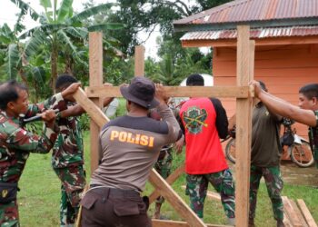 Tak Sekedar Membangun, TNI dan Rakyat Bersatu Wujudkan Harapan