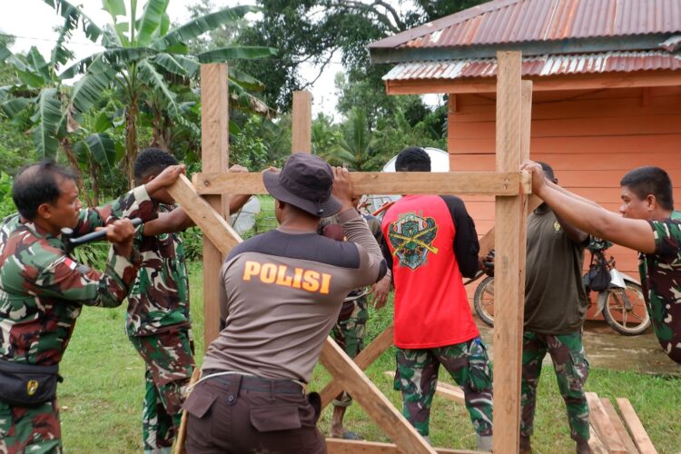 Tak Sekedar Membangun, TNI dan Rakyat Bersatu Wujudkan Harapan